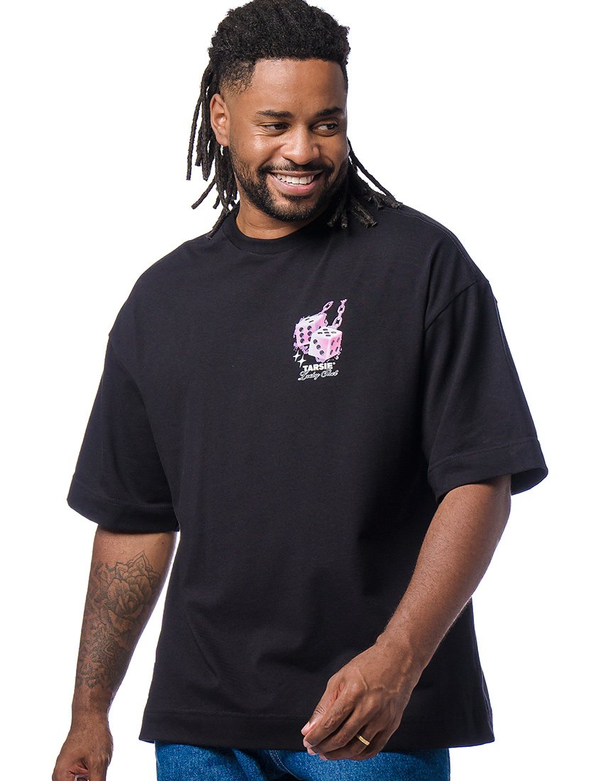 Camiseta Oversized box Heavy Cotton - Lucky Shot