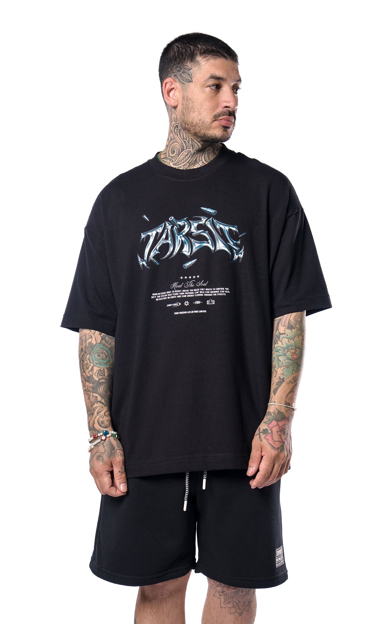 Camiseta Oversized Heavy Cotton - Heal The Soul